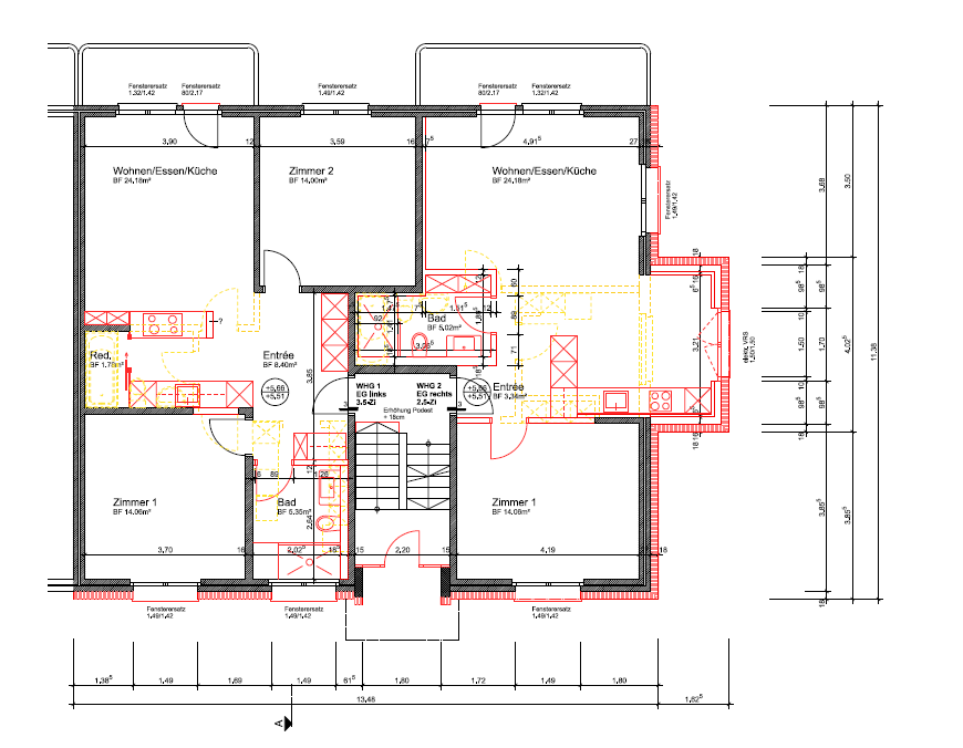 3 ½ rooms apartment