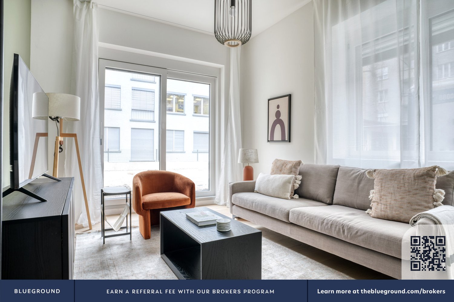 3 ½ pièces appartement meublé