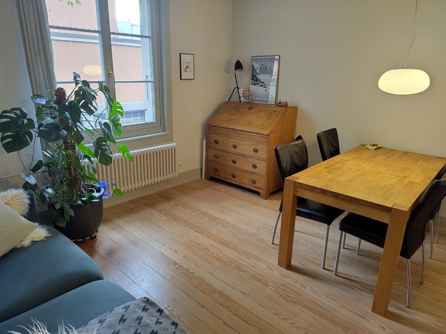 2 rooms furnished flat