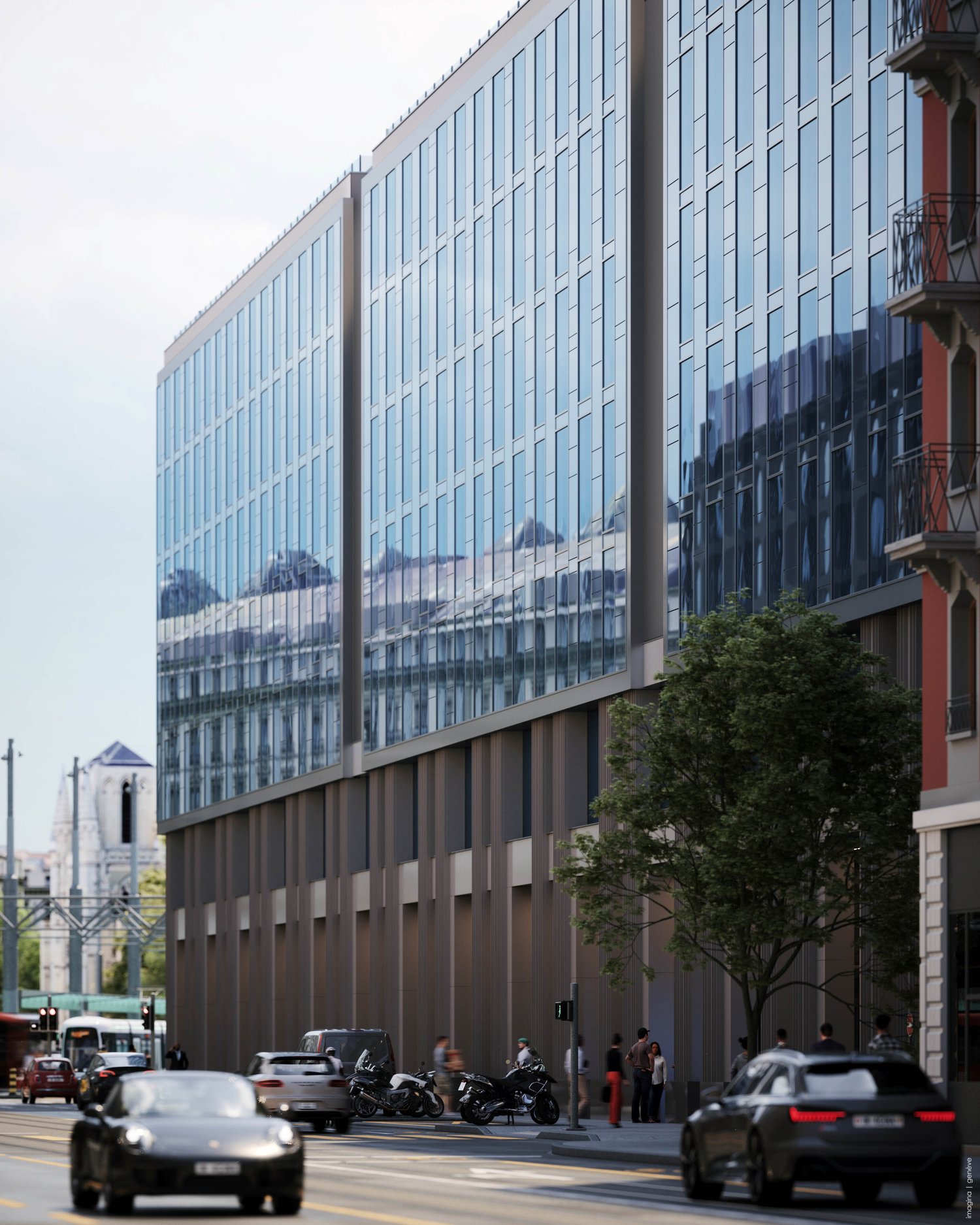 1620m² office