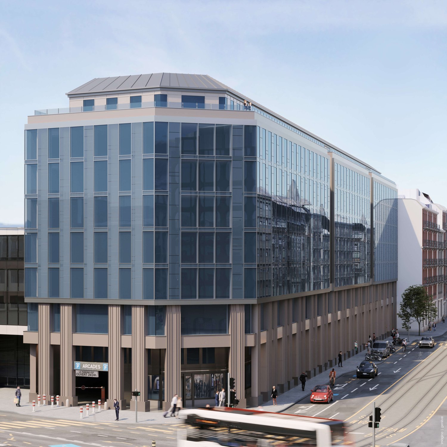 1620m² office