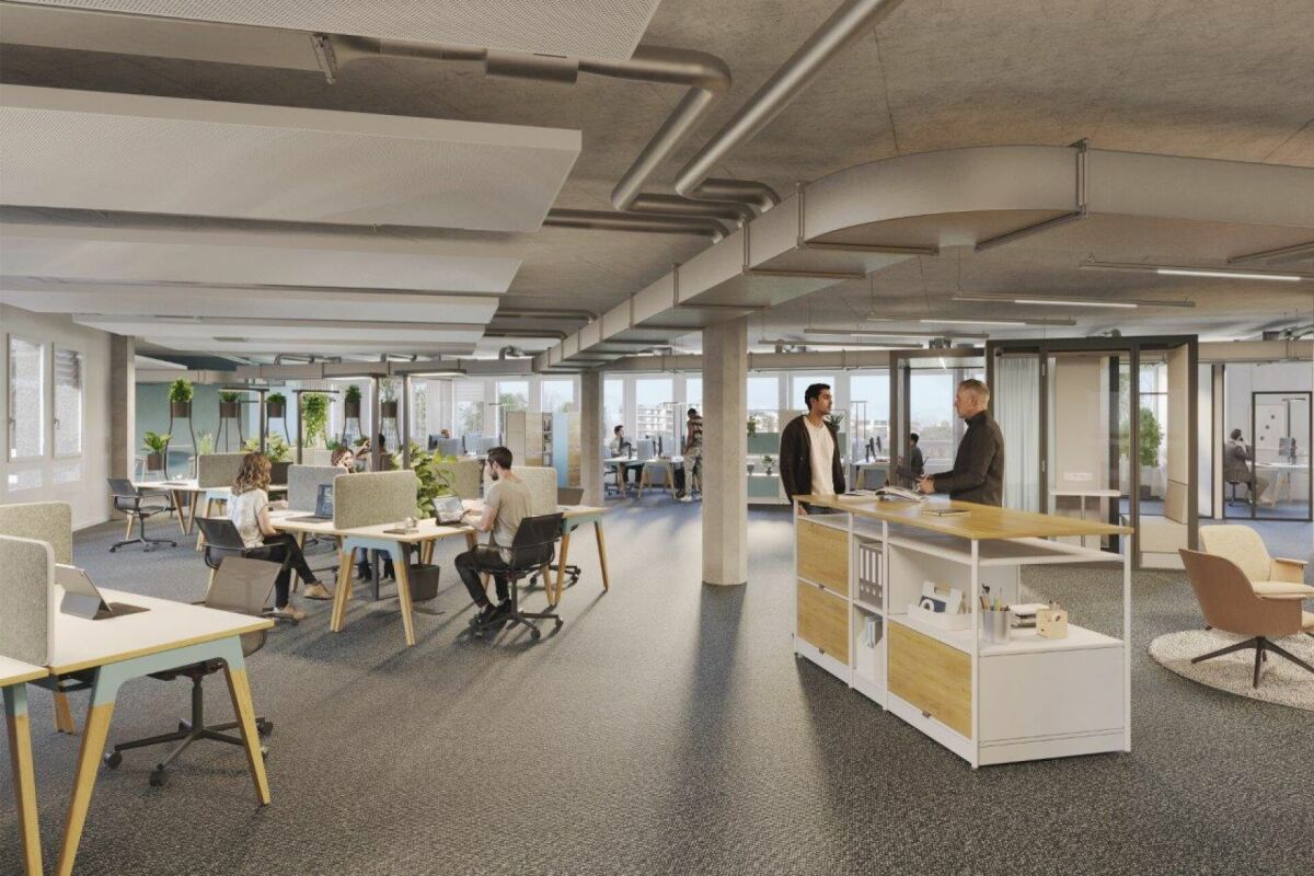 3700m² office, photo 2 of 8