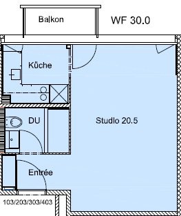1 ½ rooms apartment, photo 10 of 10