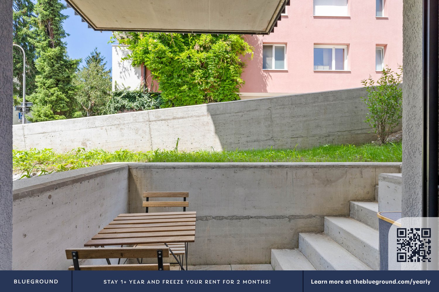 2 ½ rooms furnished flat