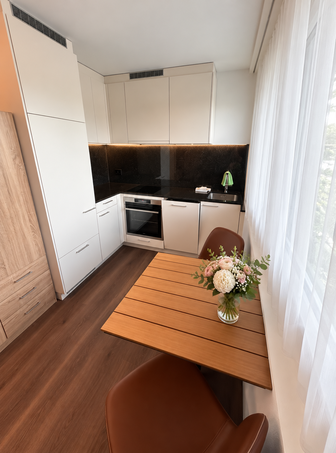 1 room furnished flat