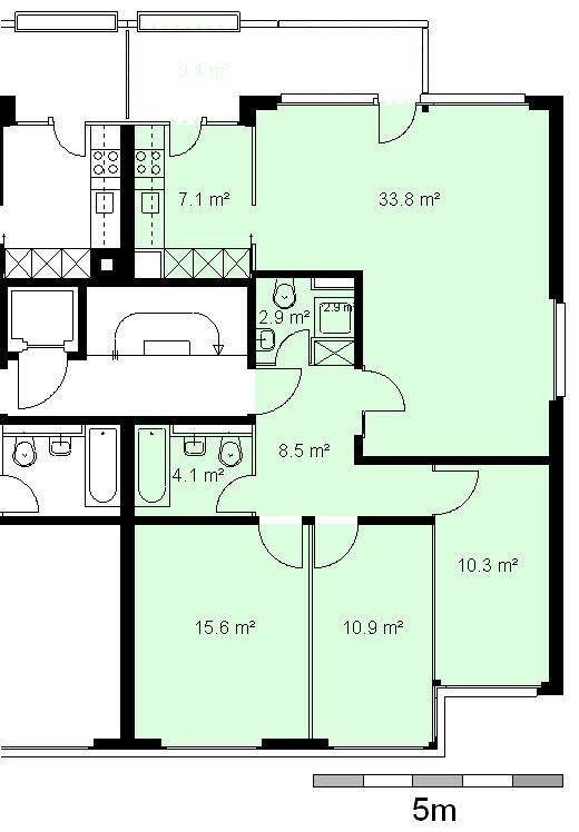 4 ½ rooms apartment, photo 6 of 6