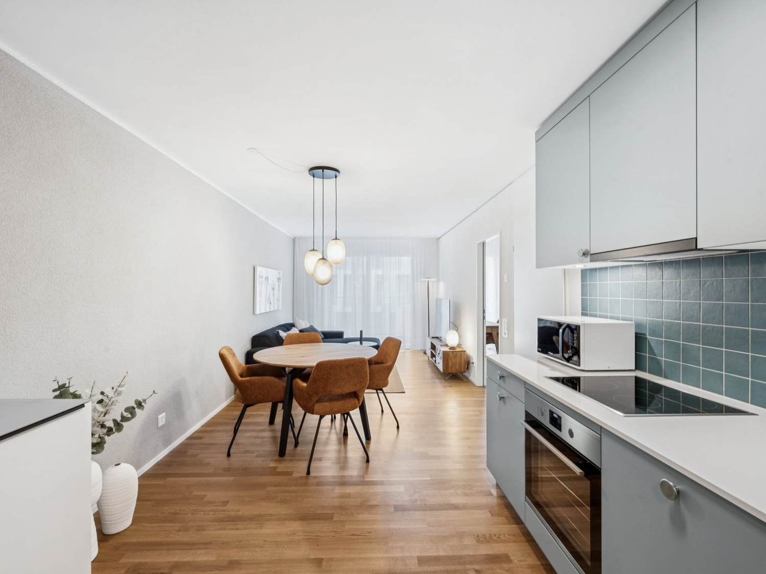 2 ½ rooms furnished flat