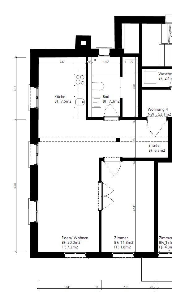 Appartamento di 2 ½ locali