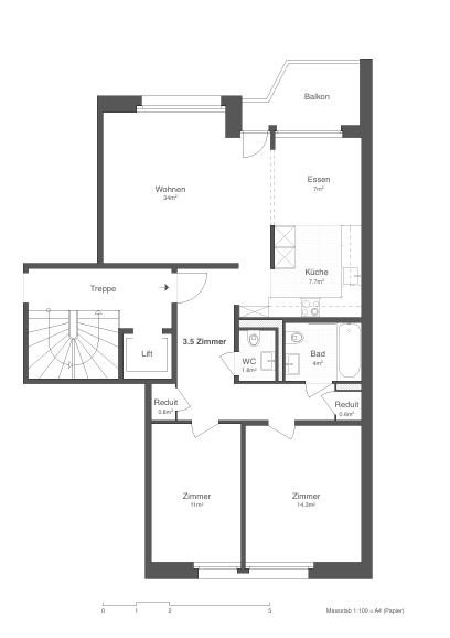 3 ½ rooms apartment, photo 8 of 8