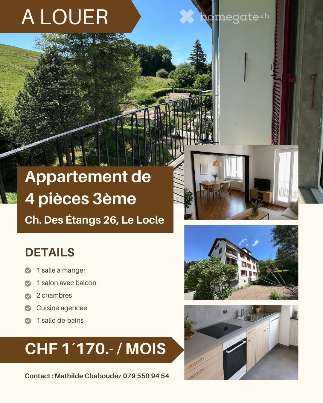 4 ½ rooms apartment