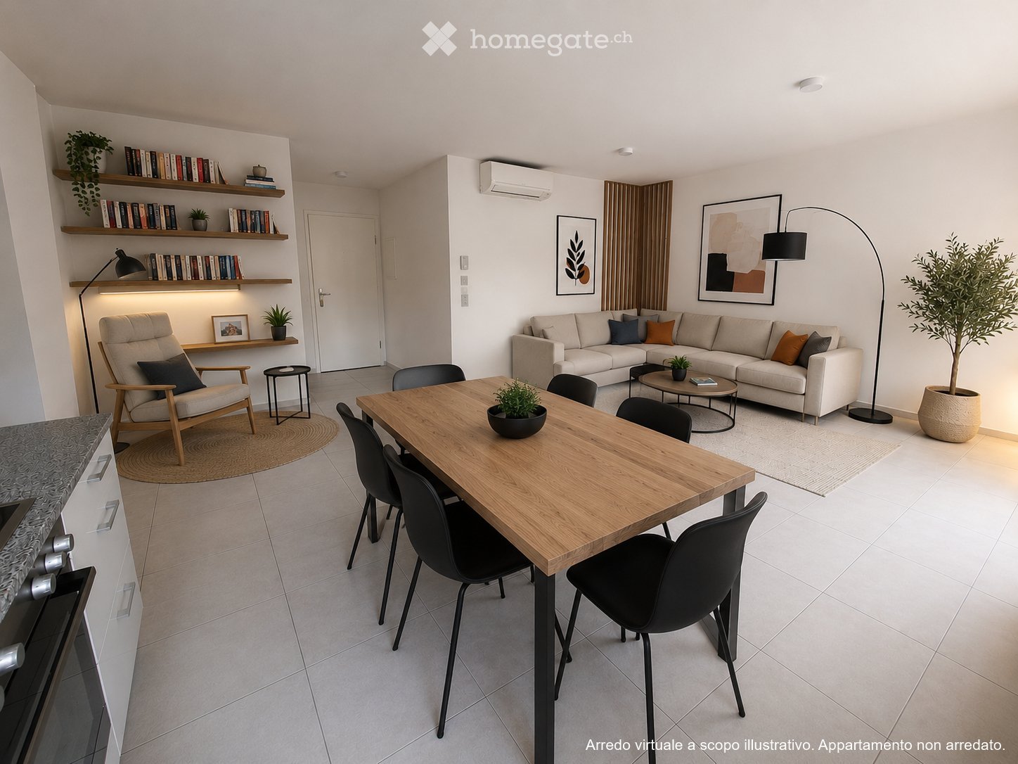 3 rooms apartment