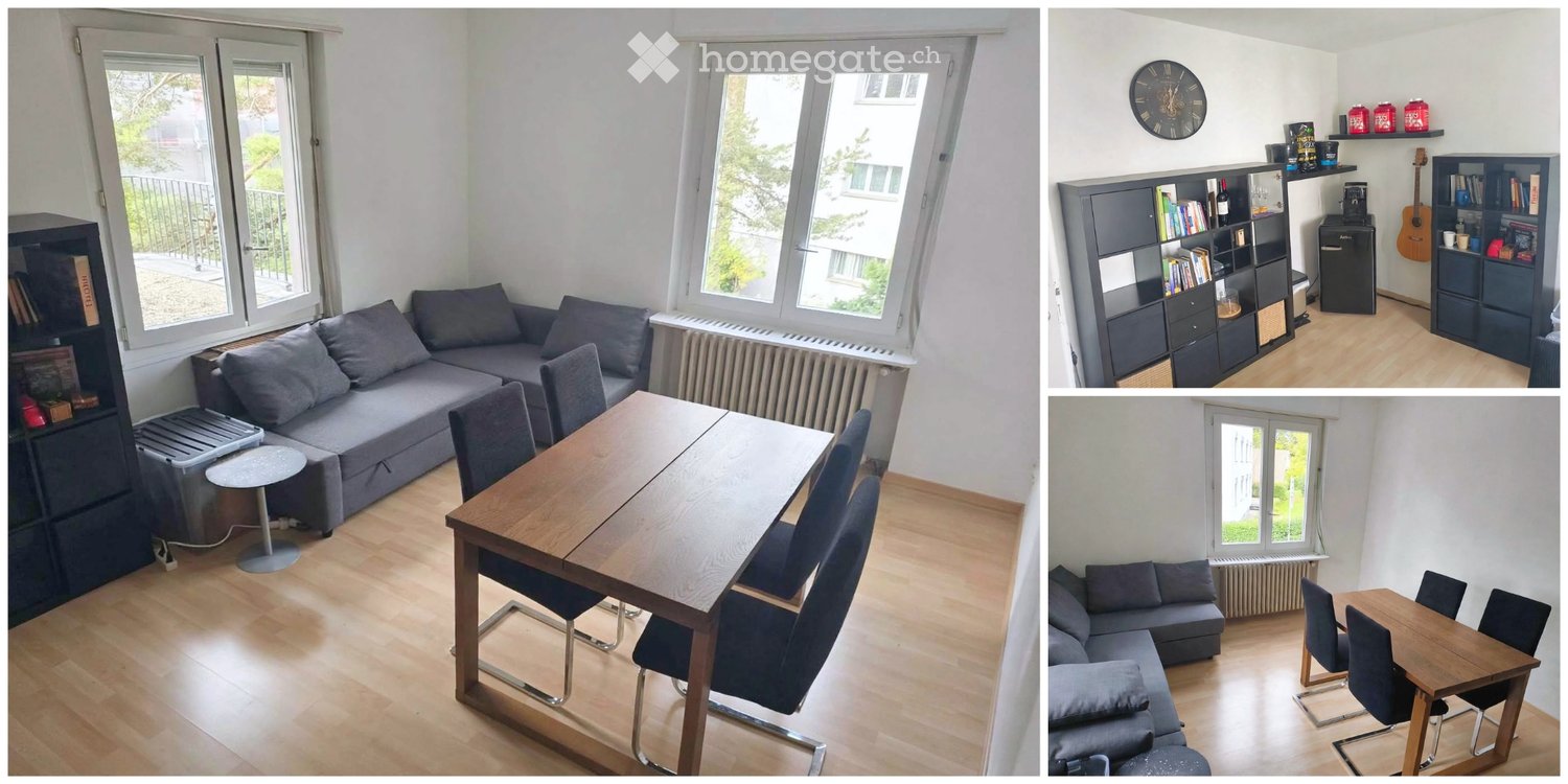 Chambre individuelle de 2 pièces