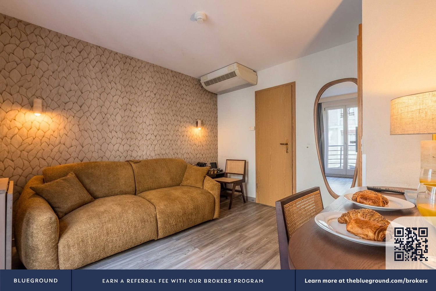 2 pièces appartement meublé