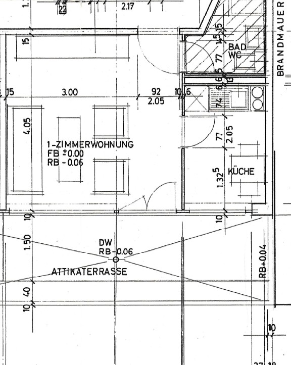 1 room apartment