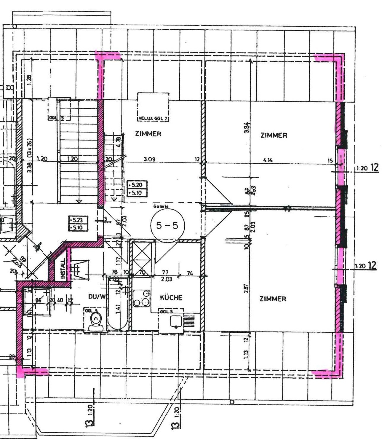 2 ½ rooms apartment