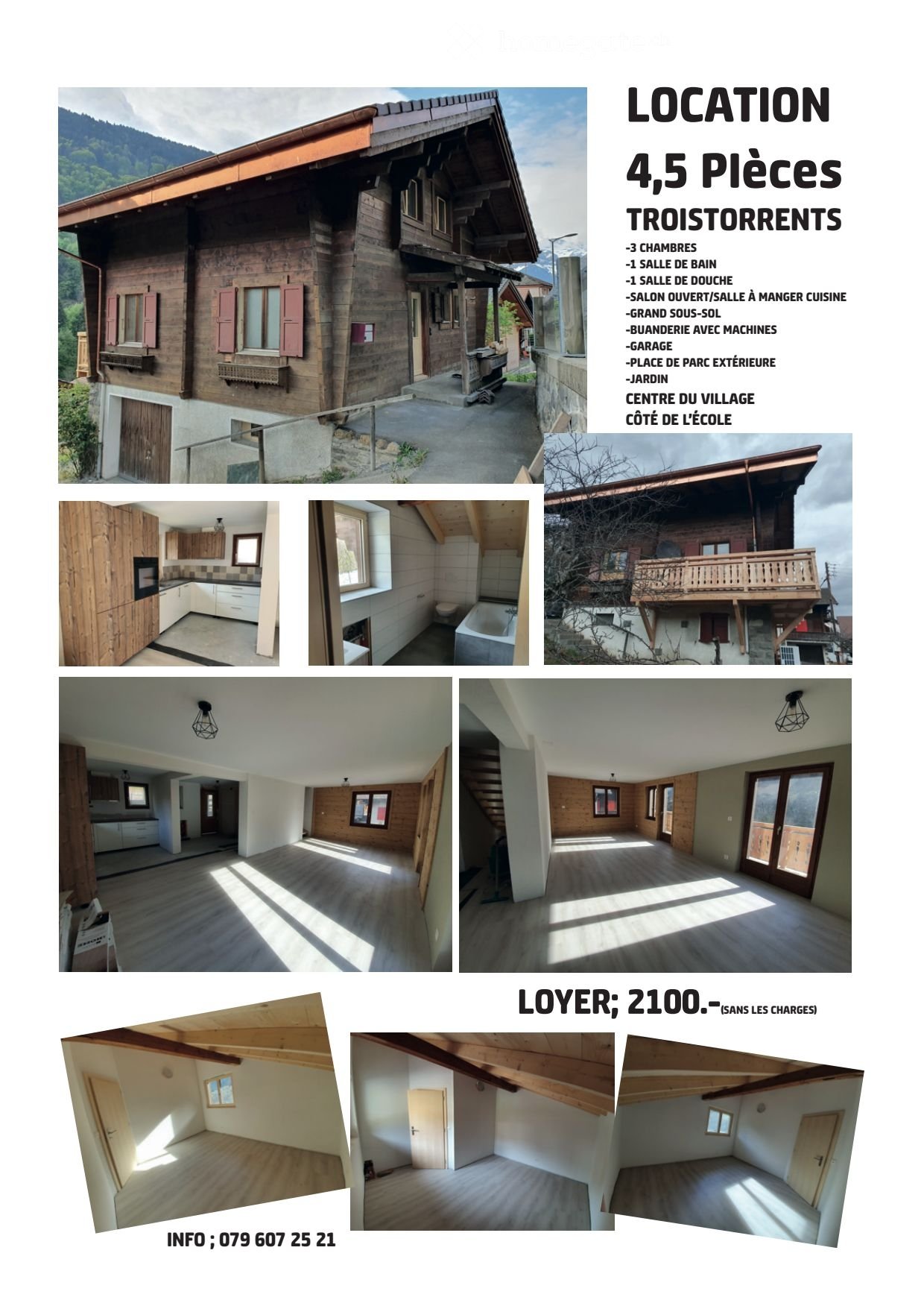 2 ½ rooms single house