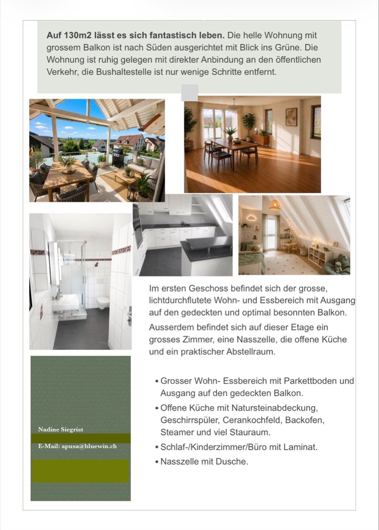 Appartement de 4 pièces