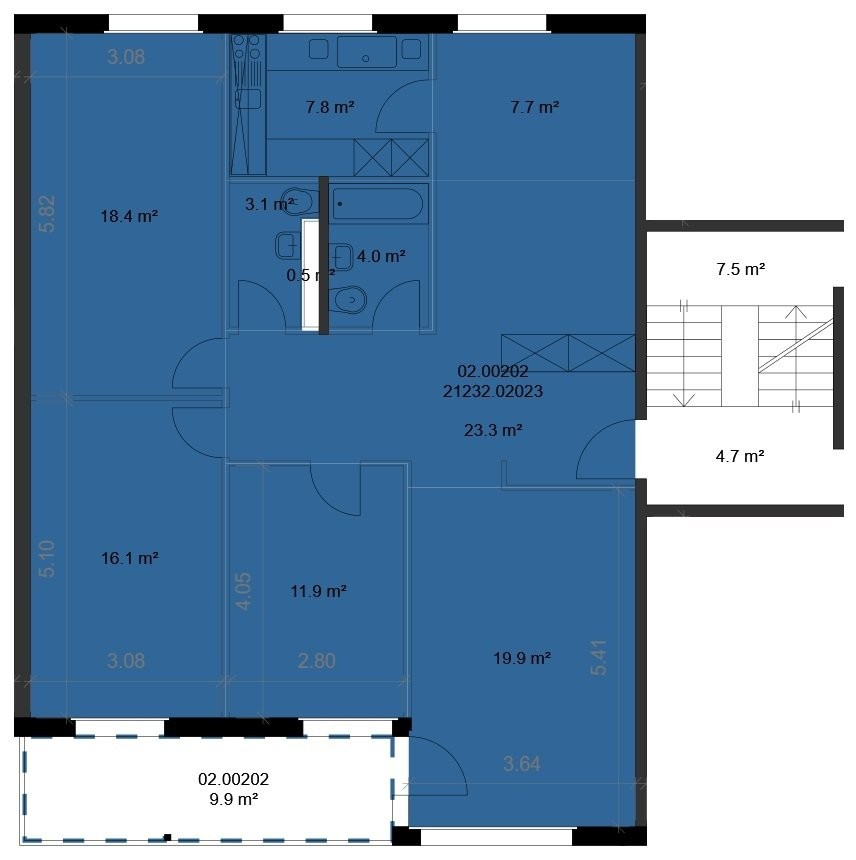4 ½ room apartment