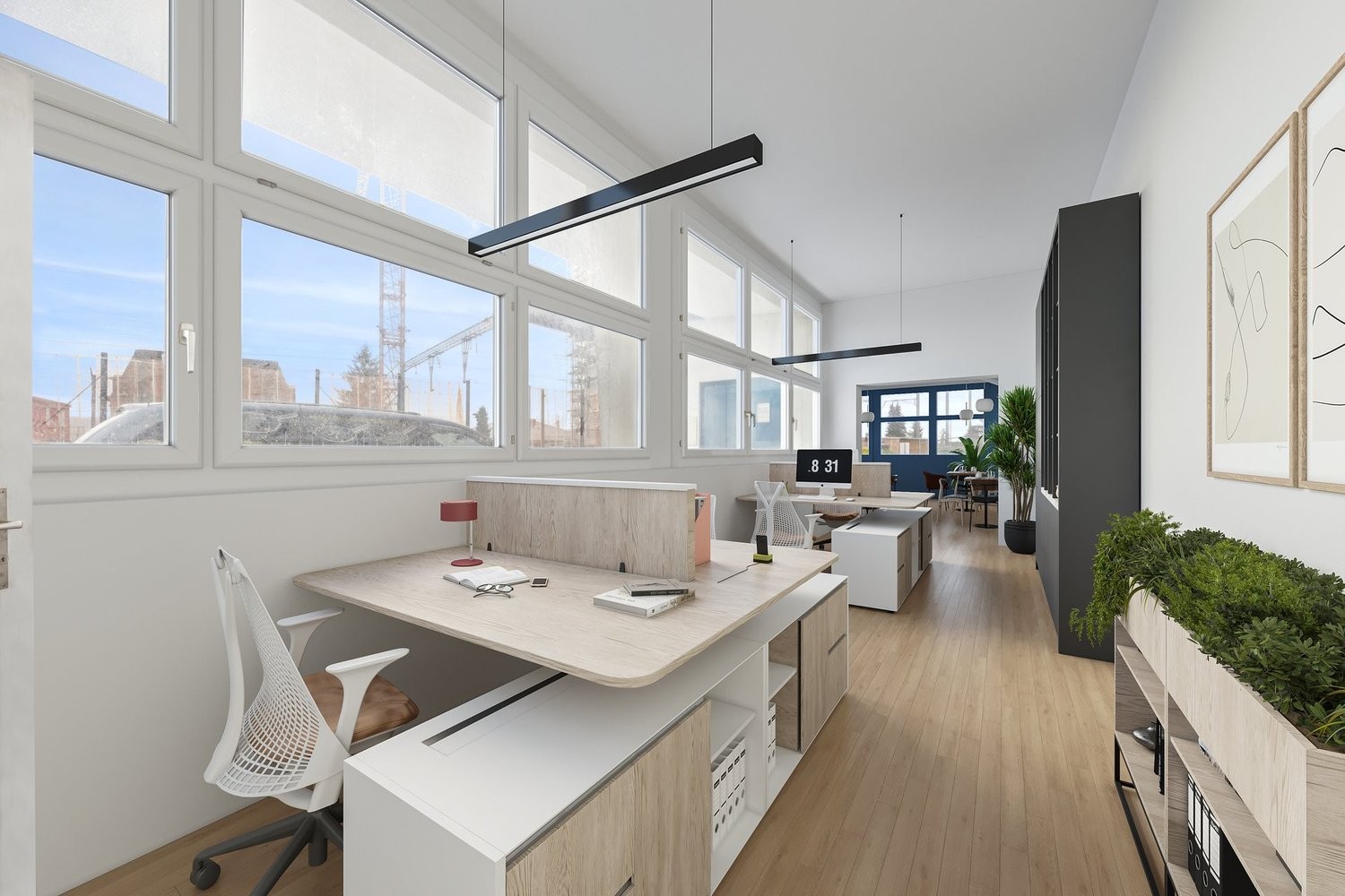 317m² office