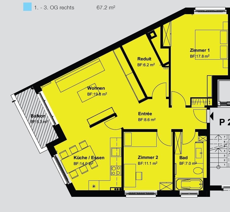 3 ½ rooms apartment, photo 10 of 10