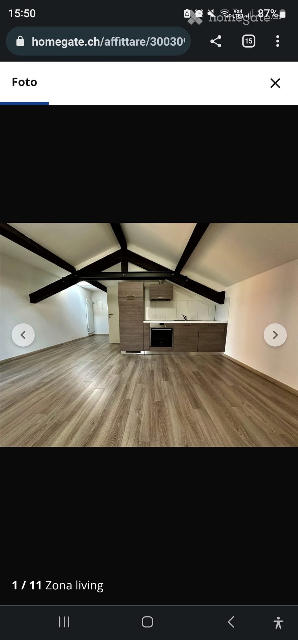 2 ½ rooms apartment