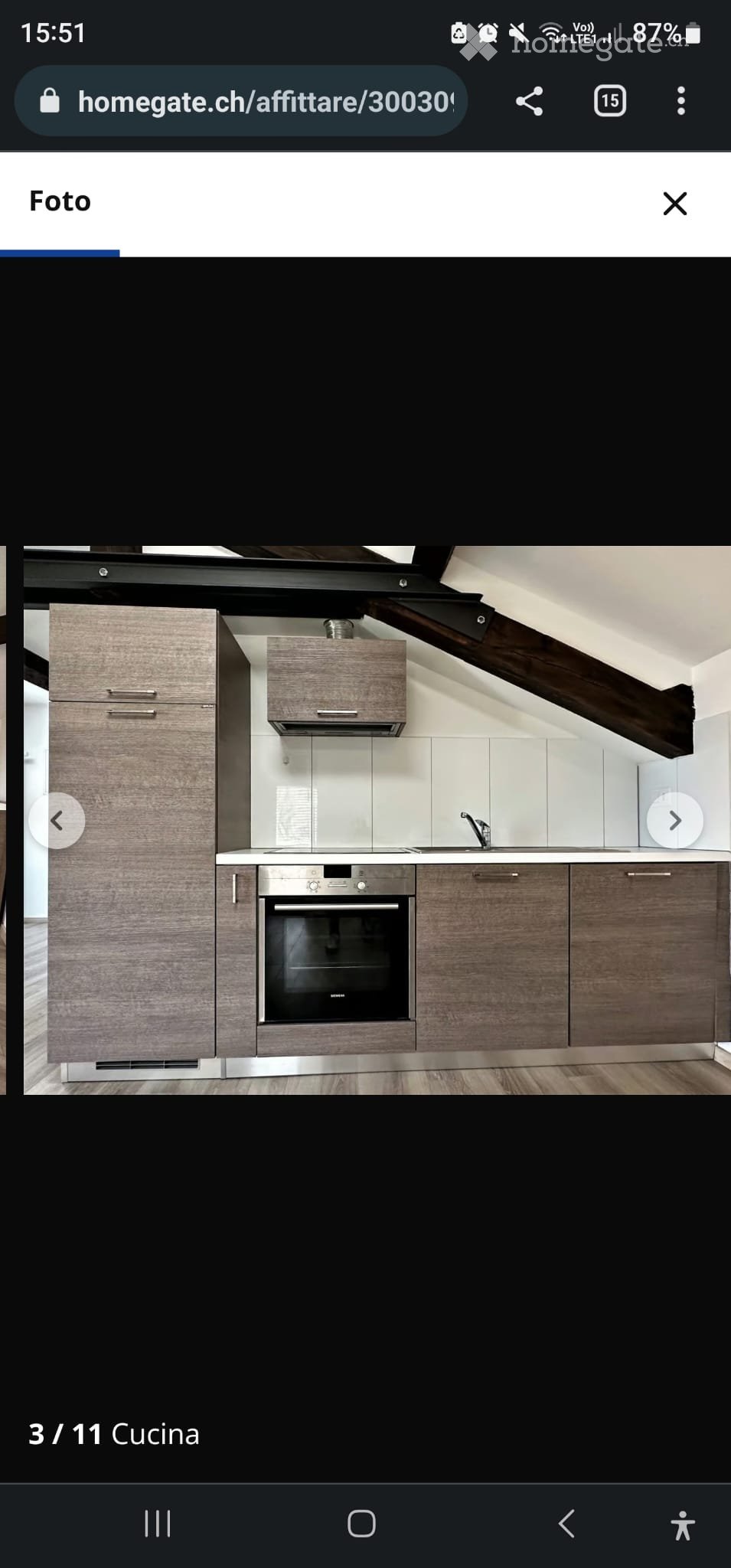 2 ½ rooms apartment