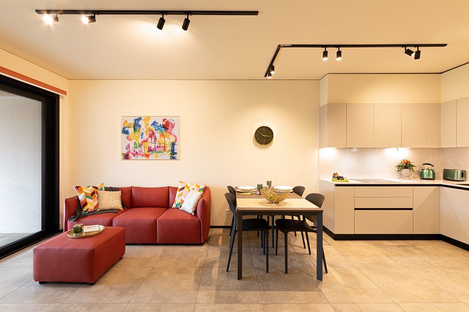 2 ½ pièces appartement meublé