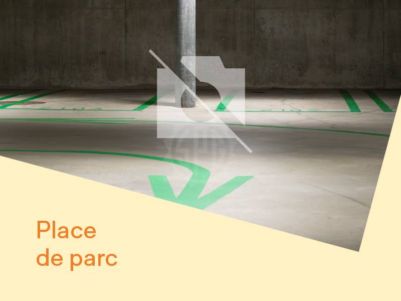 Eingeschlossener Parkplatz