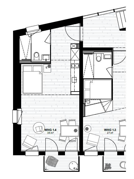 Appartement de 1 ½ pièces, photo 6 sur 6