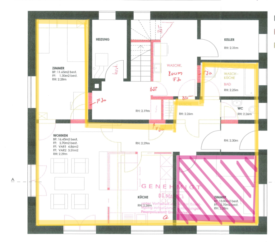 Room in a shared flat
