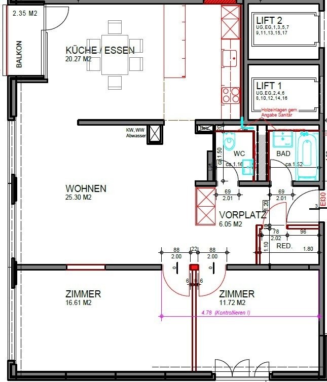 3 ½ rooms apartment, photo 5 of 6
