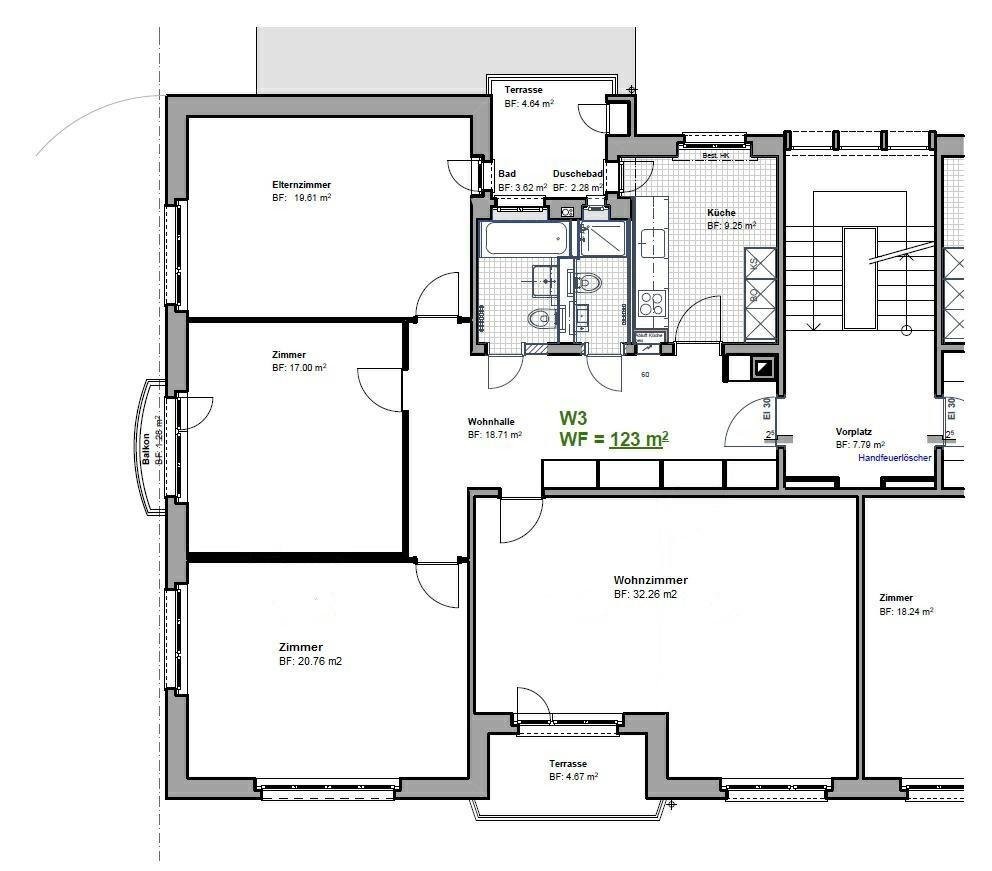4 rooms apartment, photo 6 of 6