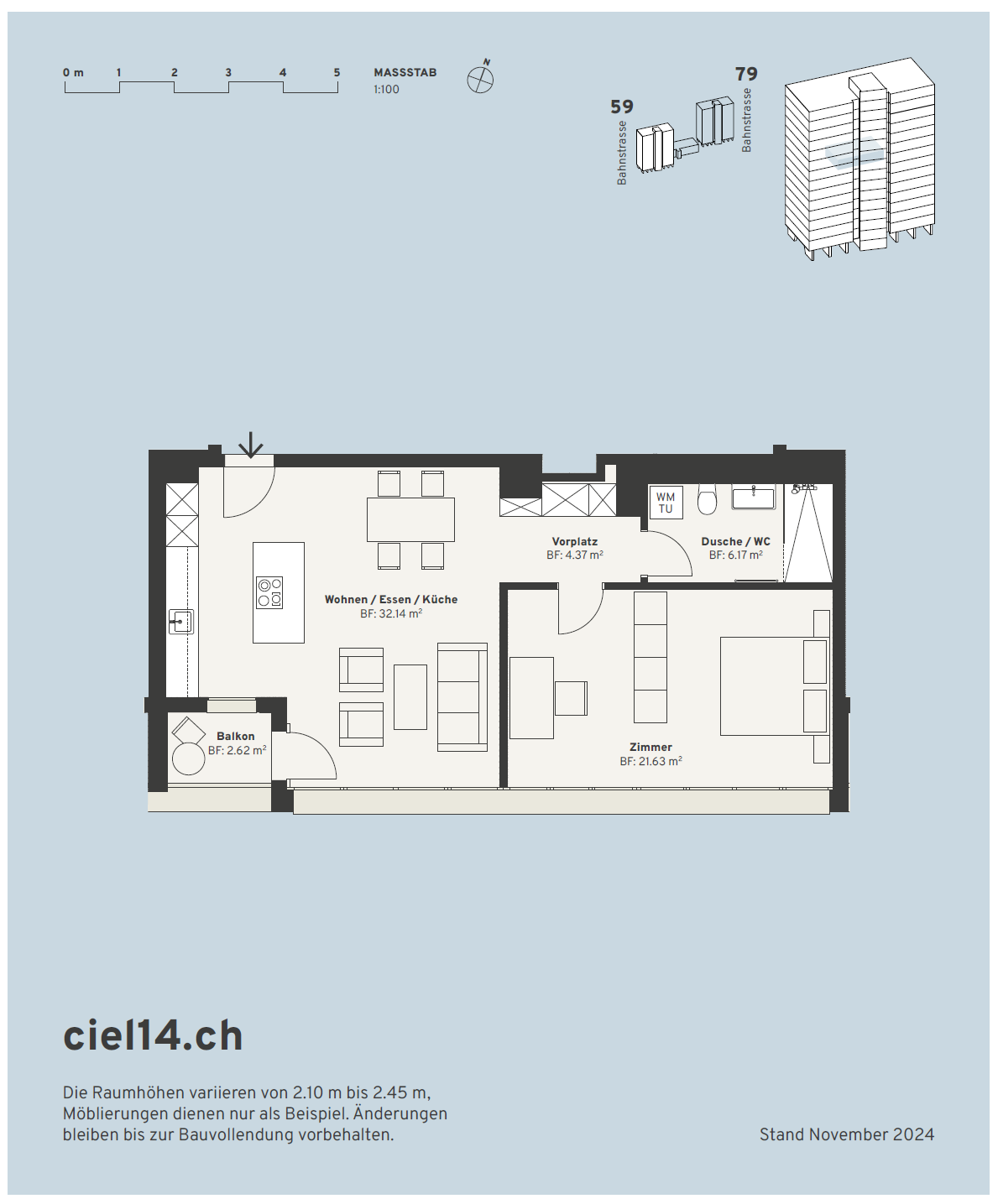 2 ½ rooms apartment, photo 9 of 9