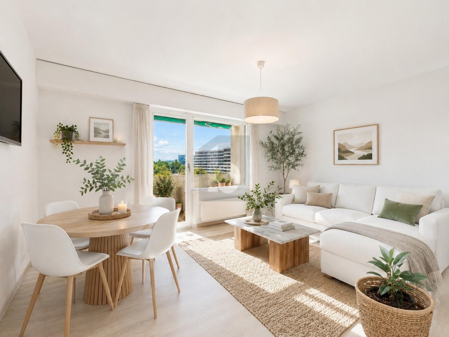 3 rooms apartment