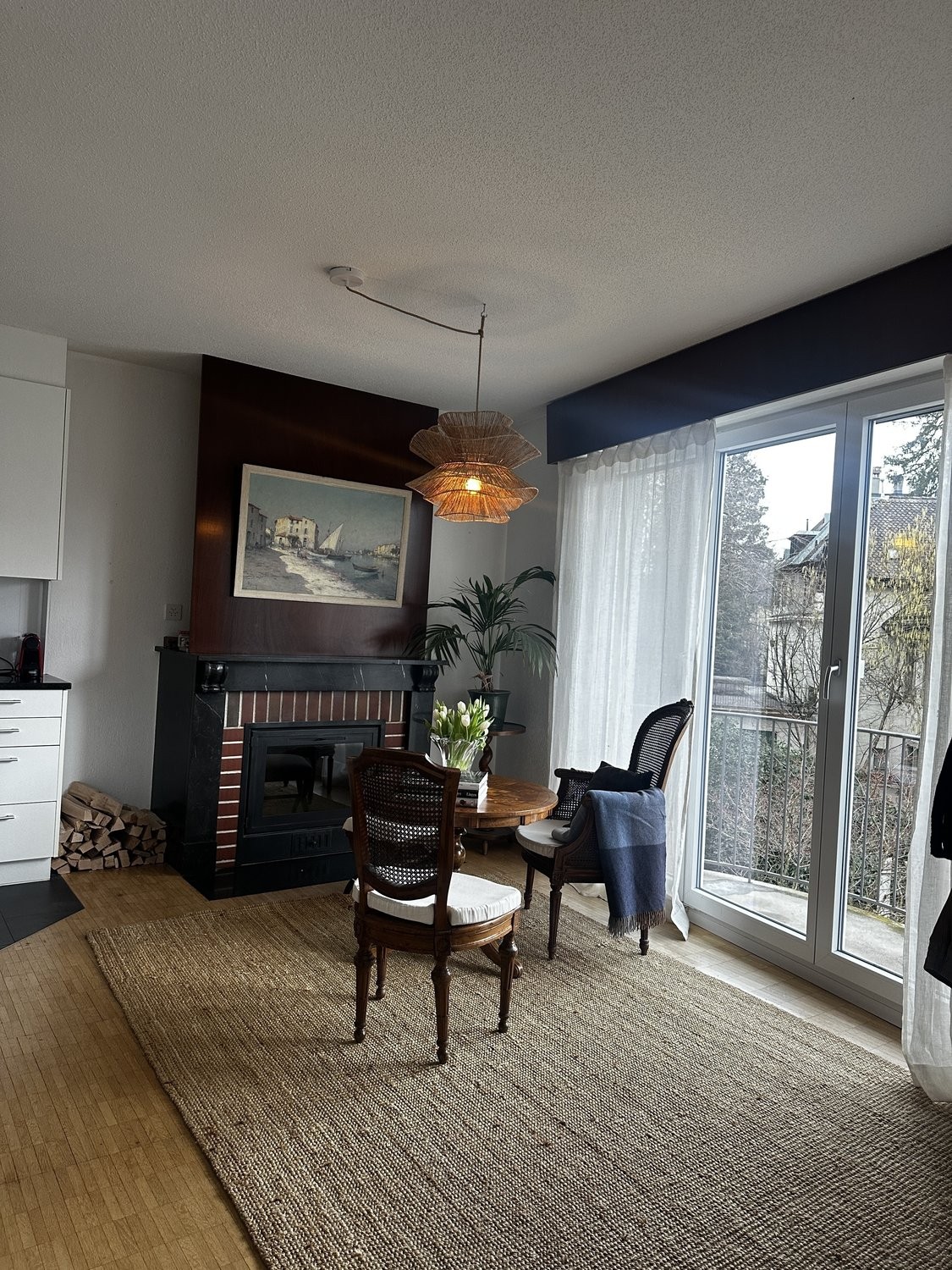 1 ½ pièces appartement meublé