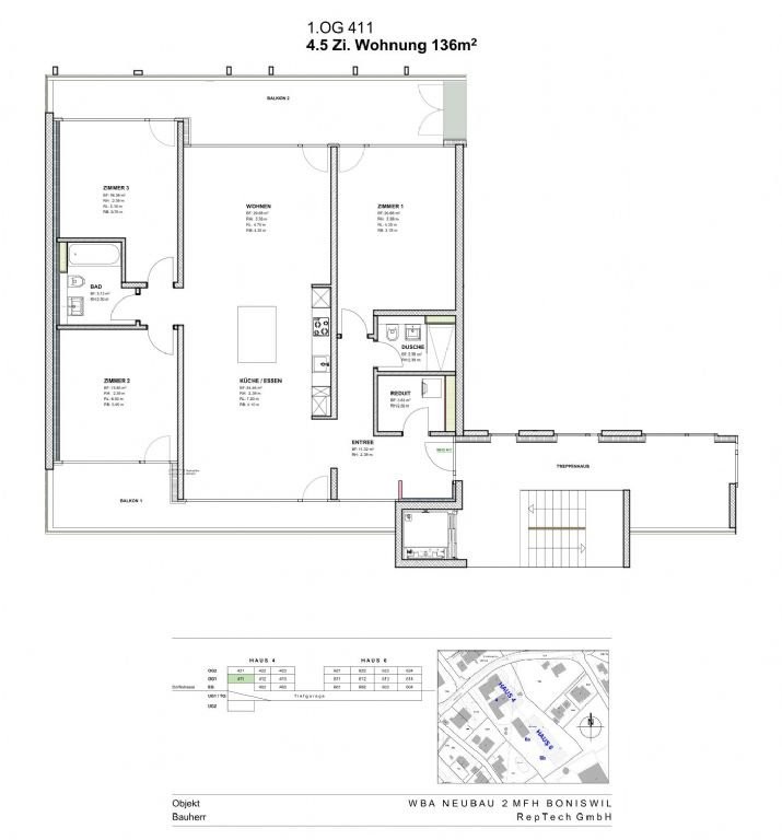 4 ½ rooms apartment
