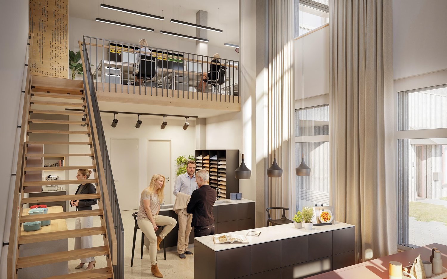 125m² office