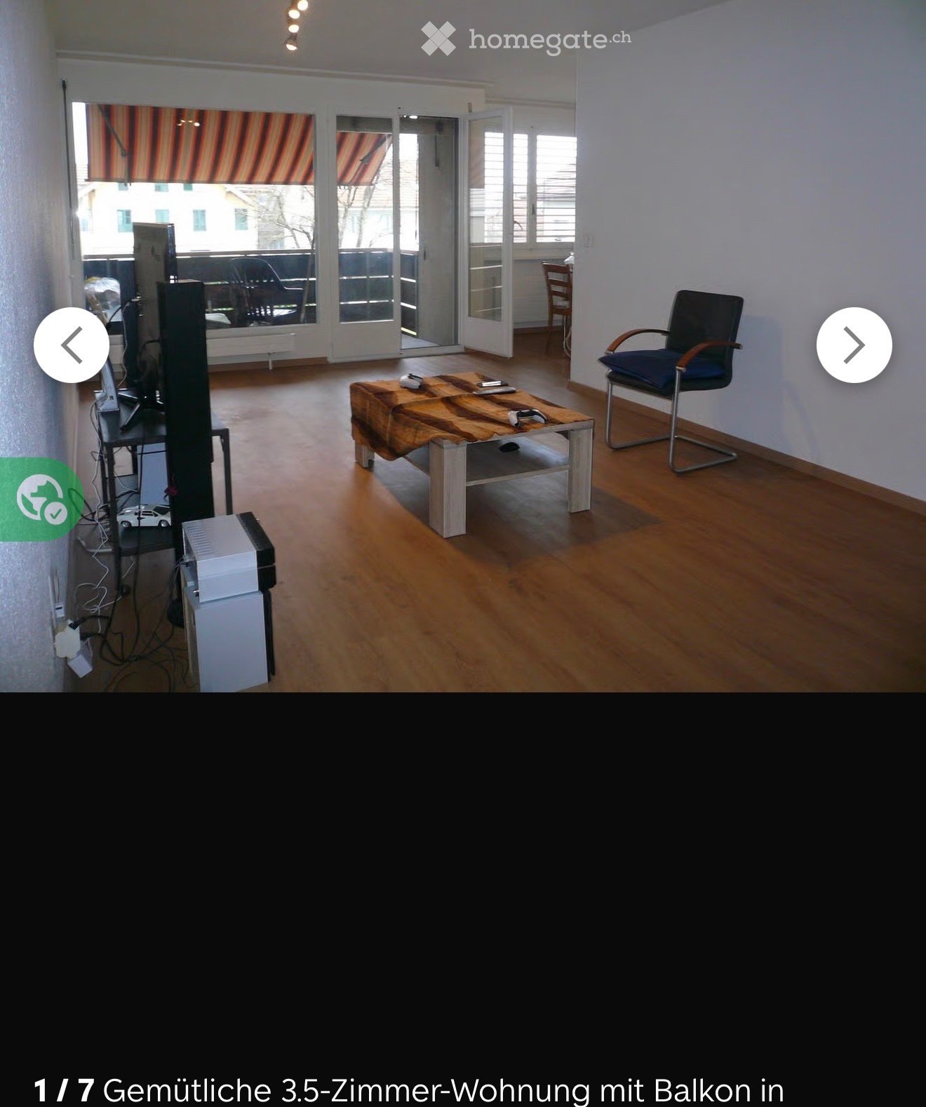 3 rooms apartment