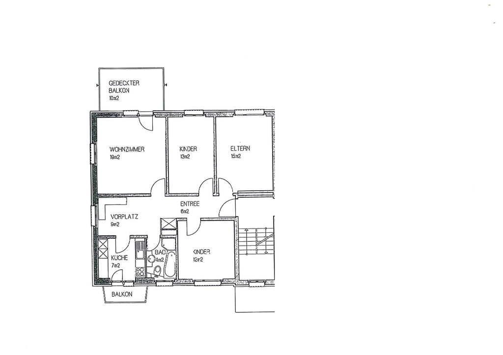 Appartement de 4 ½ pièces