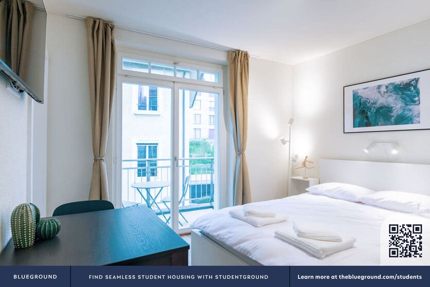 2 room furnished flat