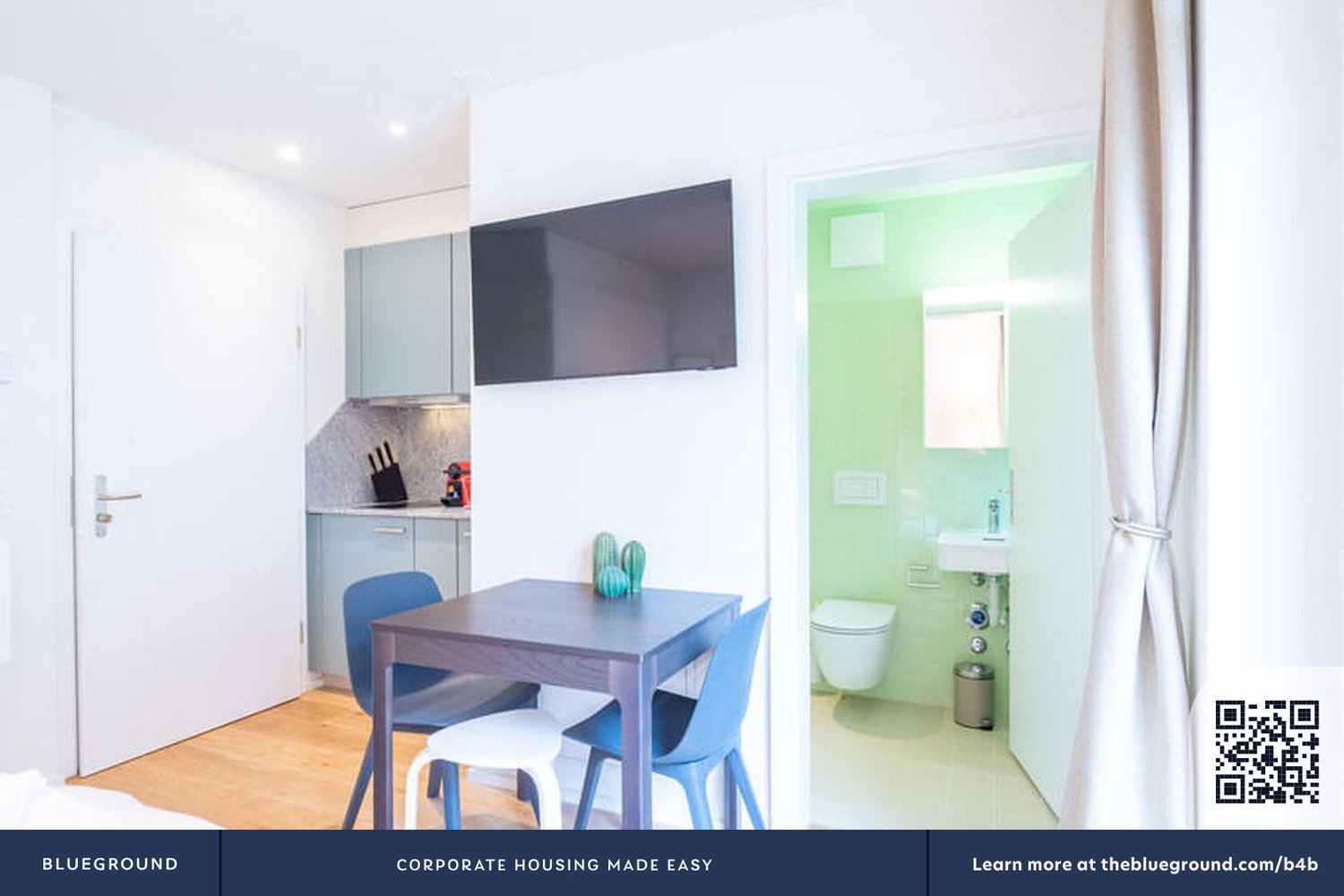 2 room furnished flat