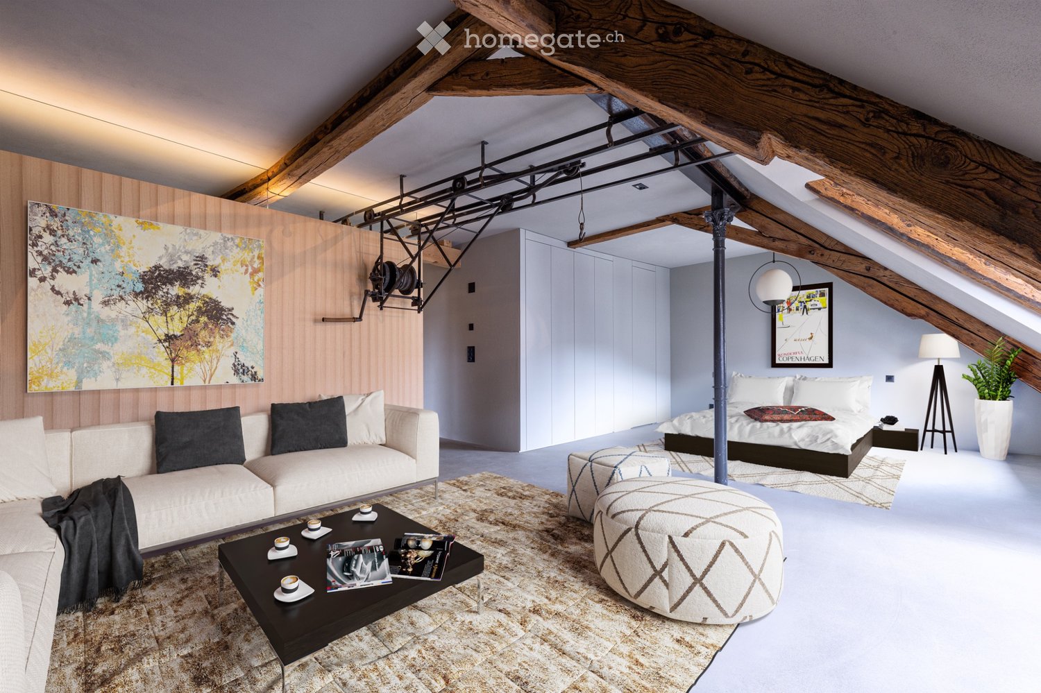 3 rooms apartment