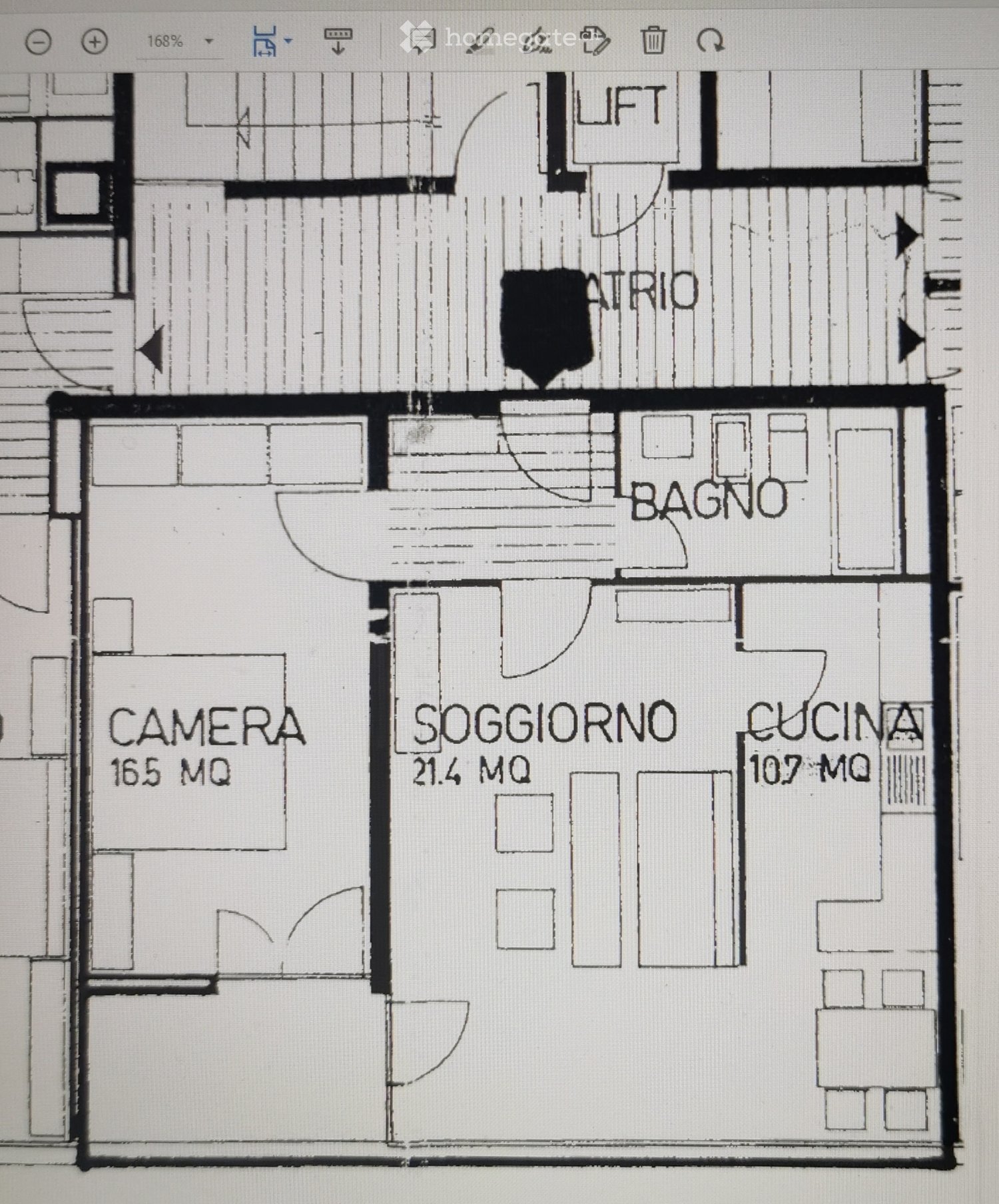 2 ½ rooms apartment, photo 2 of 5