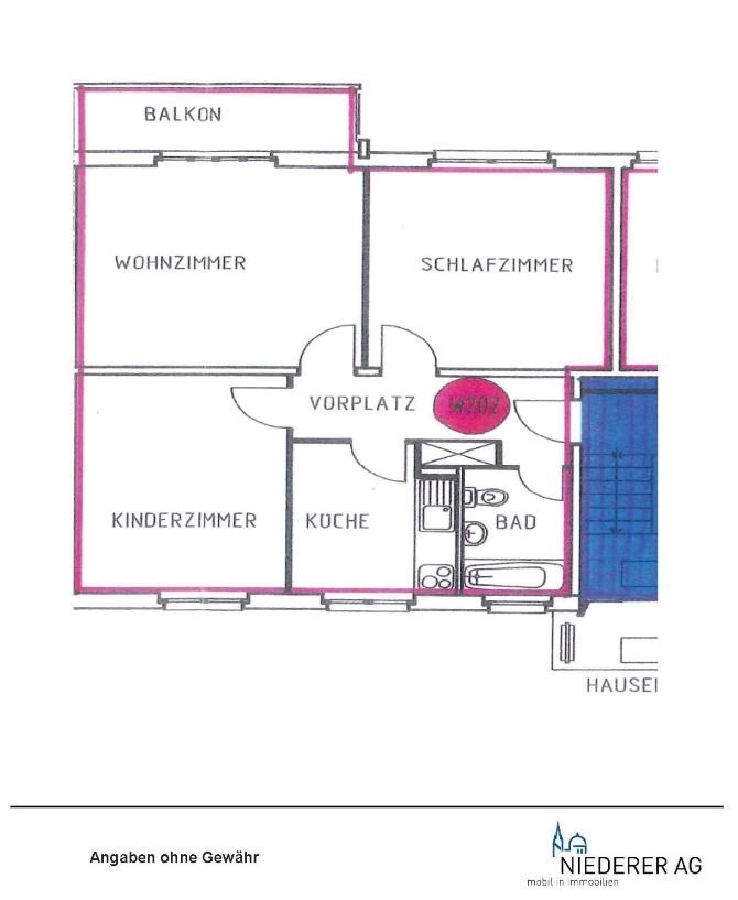 3 rooms apartment, photo 10 of 10