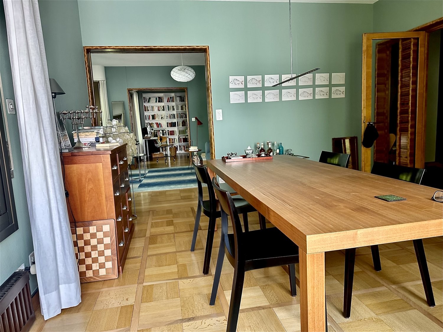 5 rooms furnished flat