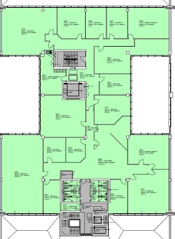 960m² bureau