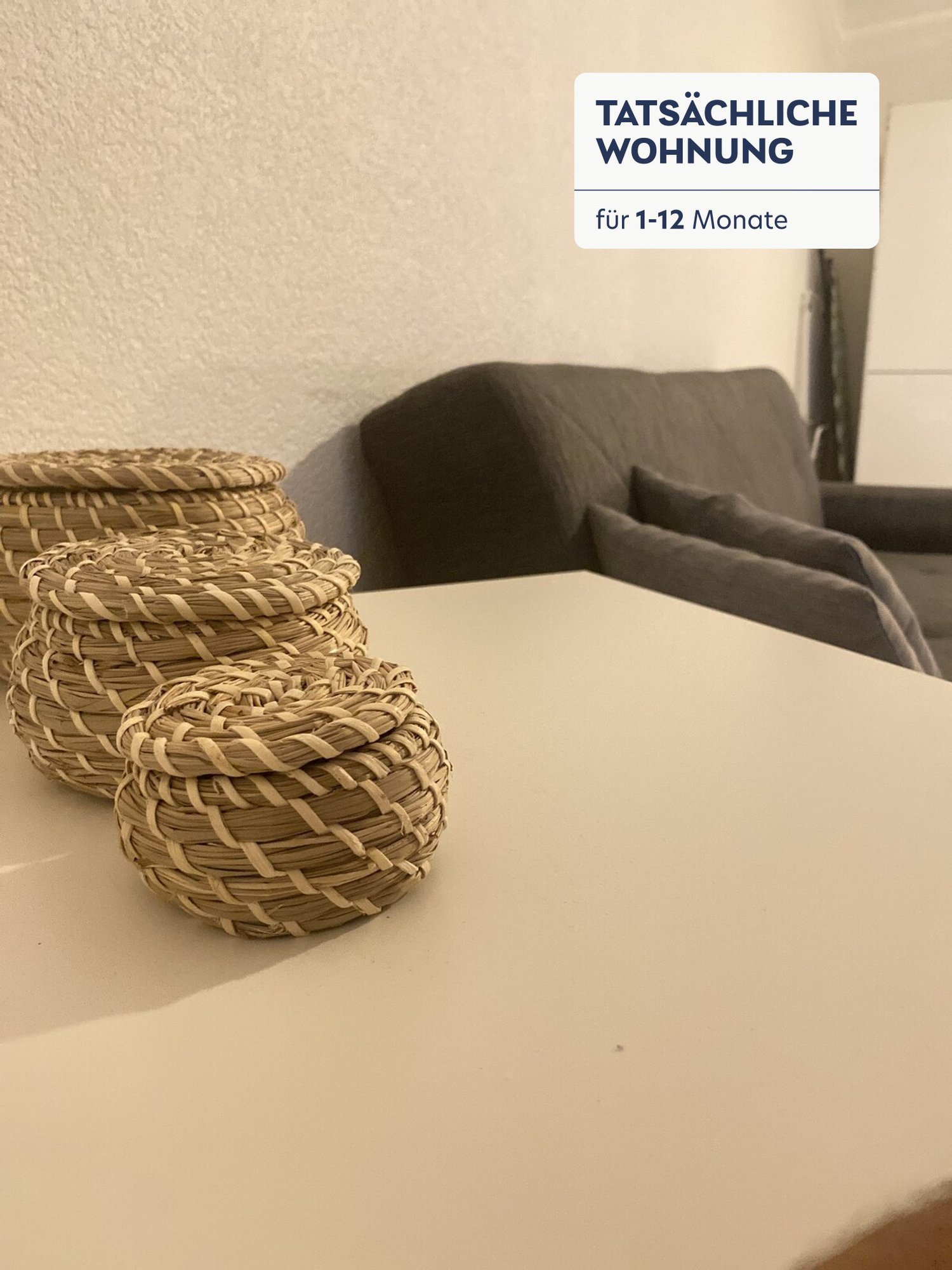 2 pièces appartement meublé