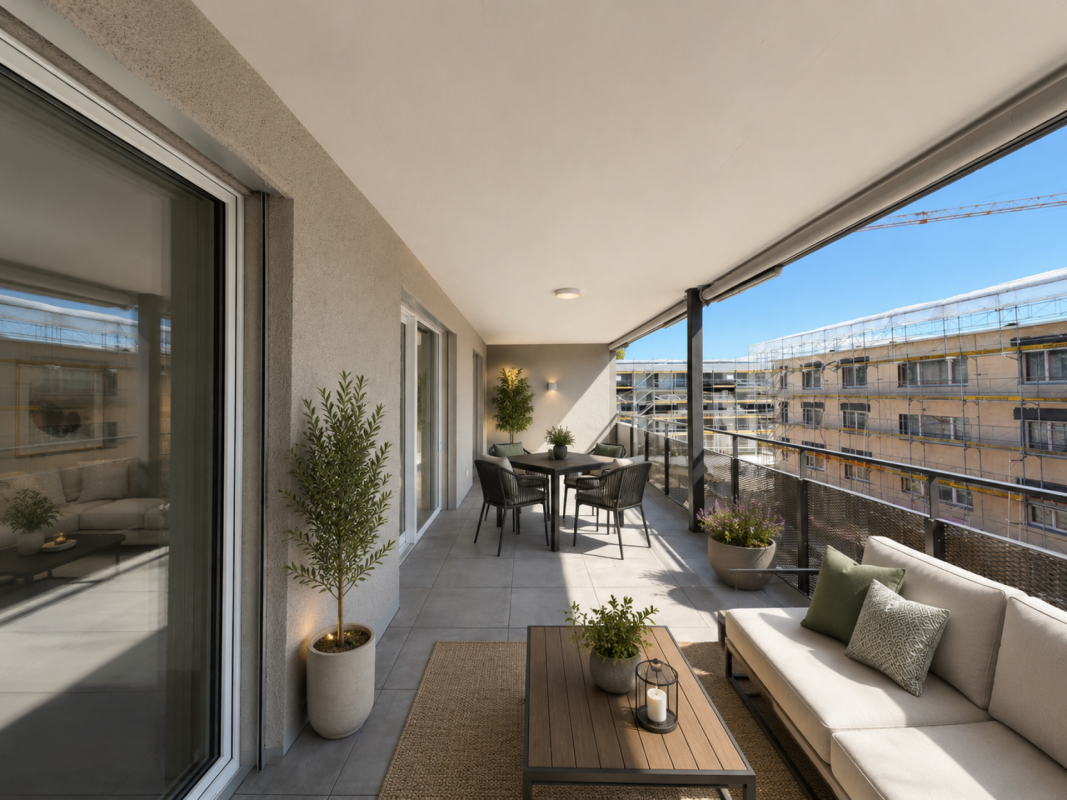 Appartement mansardé de 3 ½ pièces