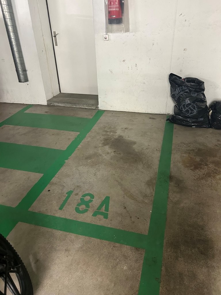 Covered bike parking