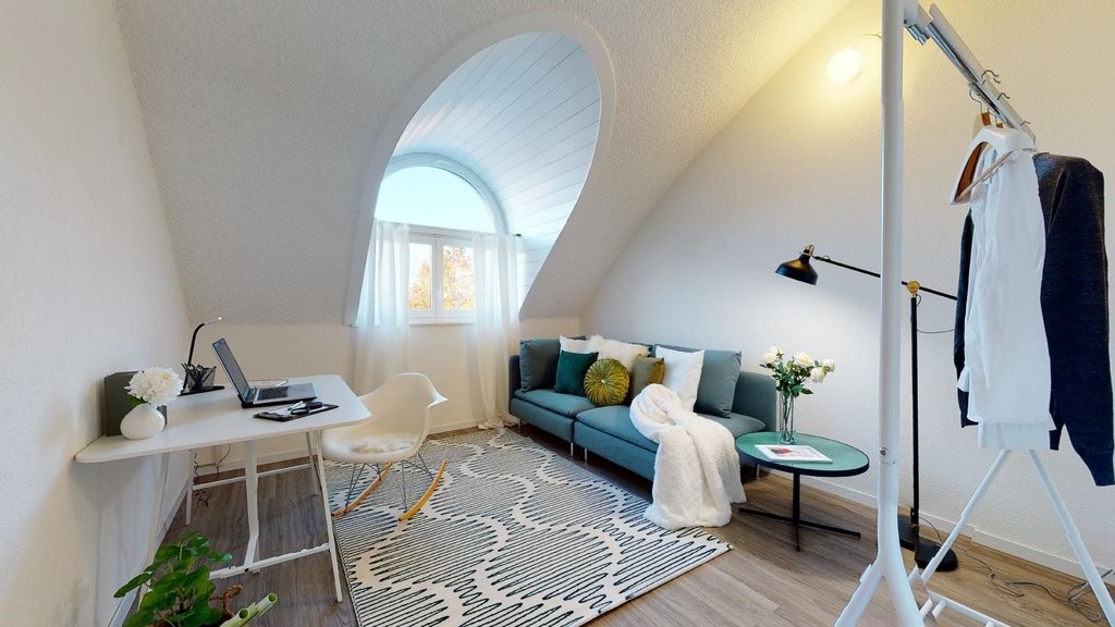 4 ½ pièces appartement sous les combles